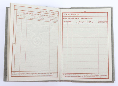 WW2 German Armed Forces Wehrpass Issued in April 1945 - 15