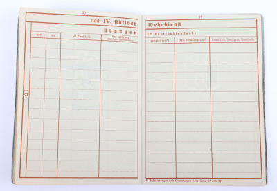 WW2 German Army Wehrpass Infantry Ersatz Battalion 483 - 20