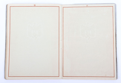 WW2 German Army Wehrpass Infantry Ersatz Battalion 483 - 30