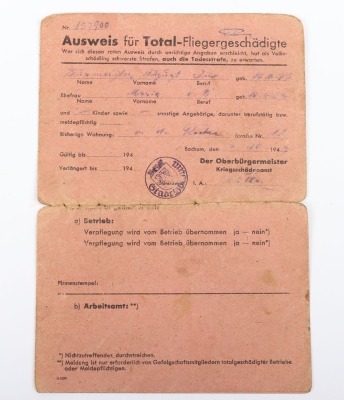 WW2 German Armed Forces Wehrpass Grouping - 5