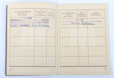 WW2 German Armed Forces Wehrpass Grouping - 18