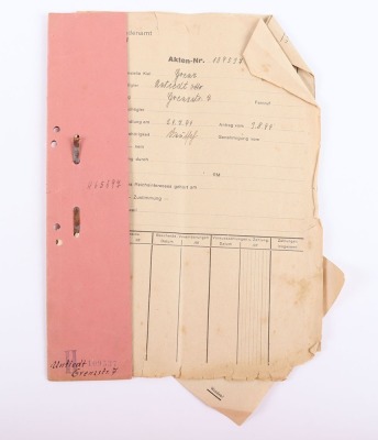 WW2 German Document Grouping to a Family from Kiel - 3