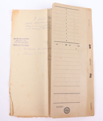 WW2 German Document Grouping to a Family from Kiel - 20