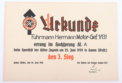 Grouping of Third Reich Documents - 9