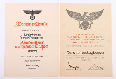 Grouping of Third Reich Documents - 3