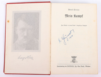 WW2 German Adolf Hitler Mein Kampf Publication - 2