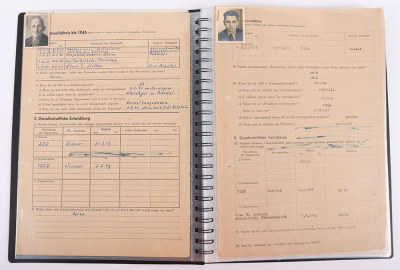 Historically Interesting File of Post WW2 Documents Relating to Missing Personnel - 7