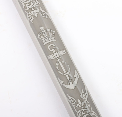 Royal Naval Warrant Officers Sword - 6