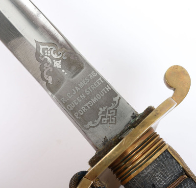 Royal Naval Warrant Officers Sword - 9