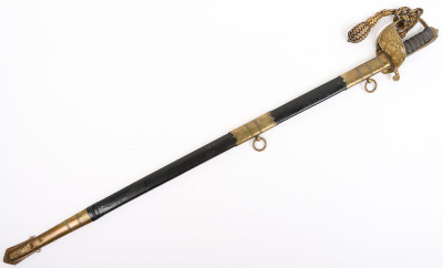 Royal Naval Warrant Officers Sword - 10