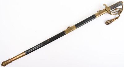 Royal Naval Warrant Officers Sword - 11