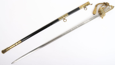 Post 1902 Royal Naval Officers Sword by Wilkinson - 3