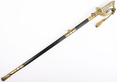 Post 1902 Royal Naval Officers Sword by Wilkinson - 11