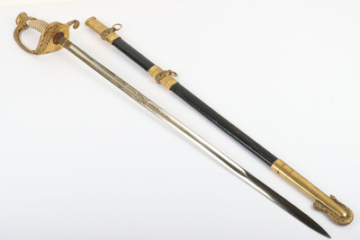 American Naval Officers Dress Sword - 14