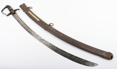 Interesting 1796 Pattern Cavalry Troopers Sword with History Relating to the Major Rogers Rocket Battery at Waterloo - 6