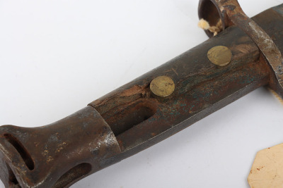 British Lee Metford Bayonet Recovered From Boer Trenches on the Bank of the Tugela River - 7