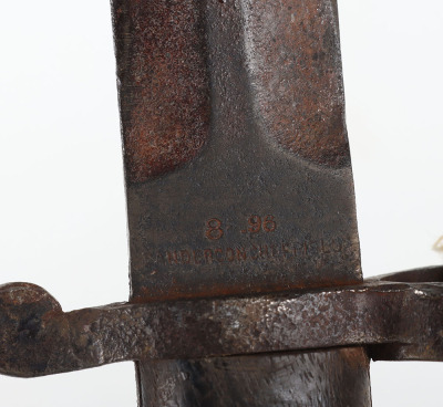 British Lee Metford Bayonet Recovered From Boer Trenches on the Bank of the Tugela River - 8