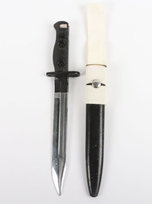 British Post War L1A3 Bayonet and Mk 5 Scabbard