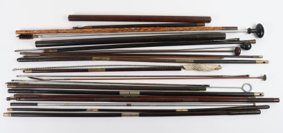 Quantity of Shooting Cleaning Rods and Brushes