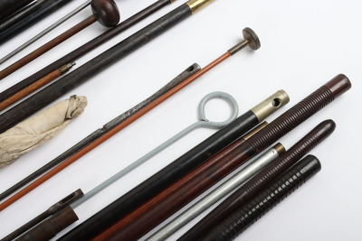 Quantity of Shooting Cleaning Rods and Brushes - 5