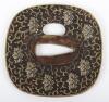 Cast Brass Japanese Sword Tsuba - 2