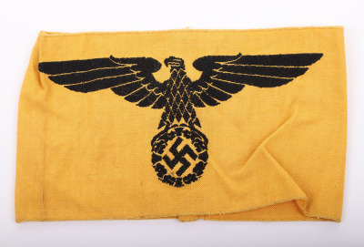 THIRD REICH STATE EMPLOYEES ARMBAND - 2