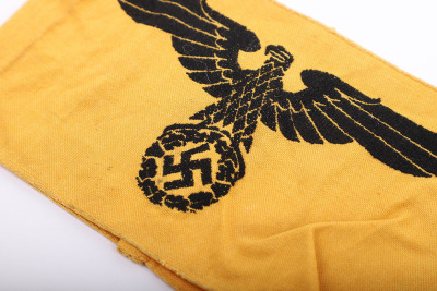 THIRD REICH STATE EMPLOYEES ARMBAND - 3