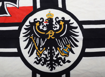 IMPERIAL GERMAN NAVAL BATTLE FLAG - 3