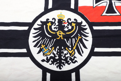 IMPERIAL GERMAN NAVAL BATTLE FLAG - 6