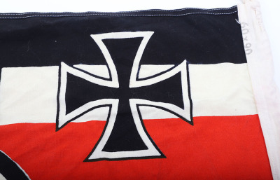 IMPERIAL GERMAN NAVAL BATTLE FLAG - 7