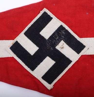 HITLER YOUTH PENNANT, - 6