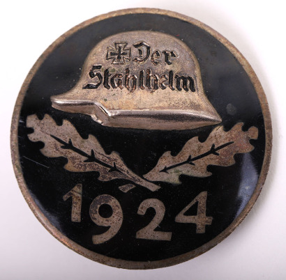 GERMAN DER STAHLHELM / 1924 MEMBERSHIP PIN