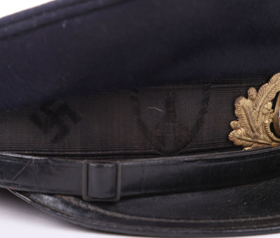 THIRD REICH VETERANS VISOR HAT - 7