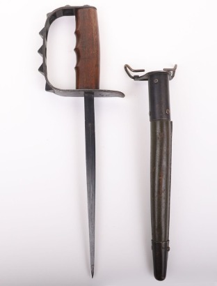 AMERICAN WWI M-1917 TRENCH KNIFE