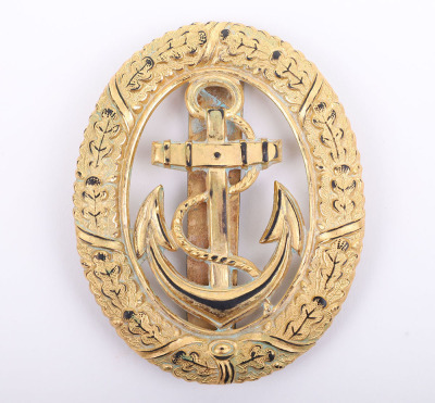 GERMAN WWII KRIEGSMARINE “WATCH” BADGE