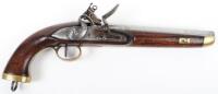 Belgian 14-bore Flintlock Service Pistol