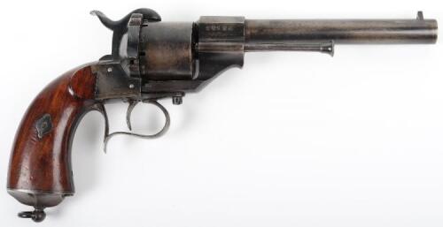 Good 6-shot 11mm Spanish Self-Cocking Pin Fire Revolver