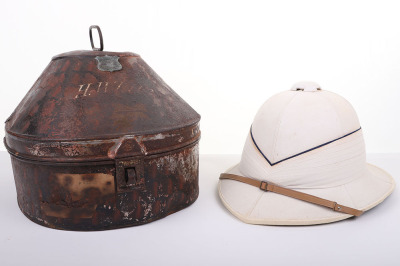 BRITISH ROYAL NAVY OFFICERS FOREIGN SERVICE HELMET