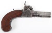 Boxlock Percussion Pocket Pistol c.1830