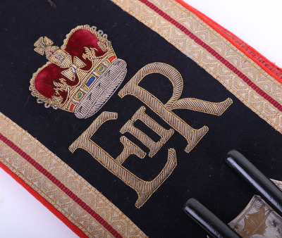 ROYAL WELSH FUSILIERS DRUM MAJORS SASH - 4