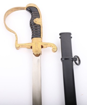 WWII GERMAN ARMY OFFICERS SWORD BY ERNST PACK & SOHN