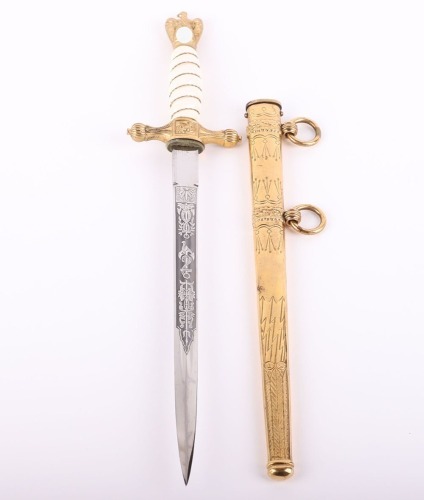 WW2 GERMAN KRIEGSMARINE OFFICERS DRESS DAGGER