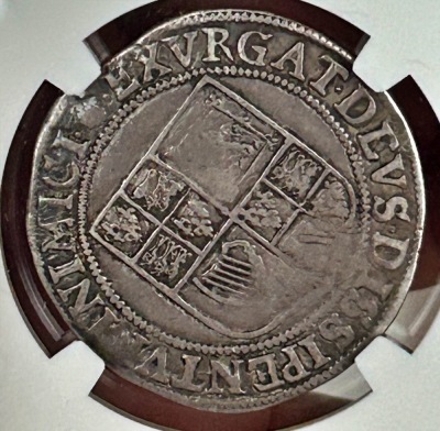 NGC - James I (1603-25), First Coinage 1603-4, Shilling - 2