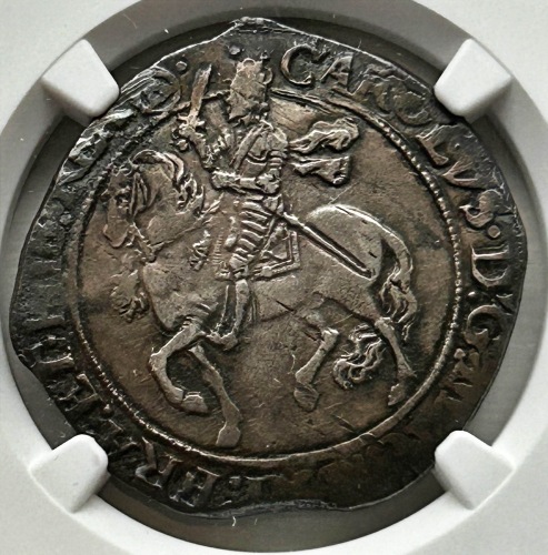 NGC - Charles I (1625-49), Halfcrown, Tower mint