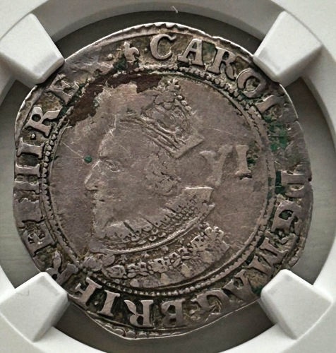 NGC- Charles I (1625-49), Sixpence, 1625