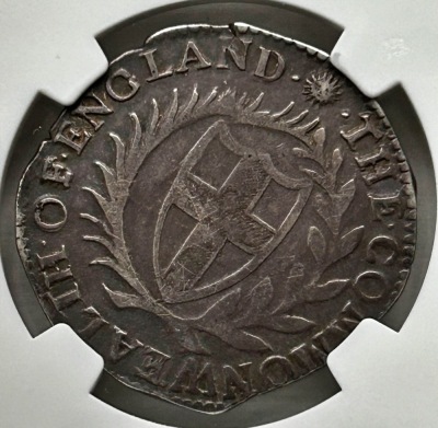 NGC - Commonwealth (1649-60), Halfcrown, 1656 - 2