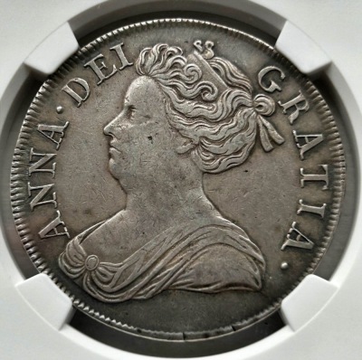 NGC &ETH; Anne (1702-14), Crown, 1713 post-Union