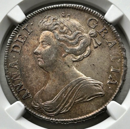 NGC Ð Anne (1702-14), Halfcrown, 1708, post-Union