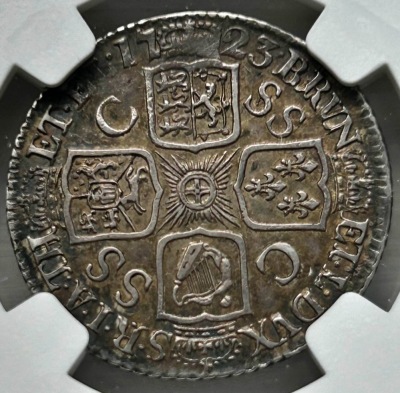 NGC &ETH; George I (1714-27) Shilling 1723 - 2