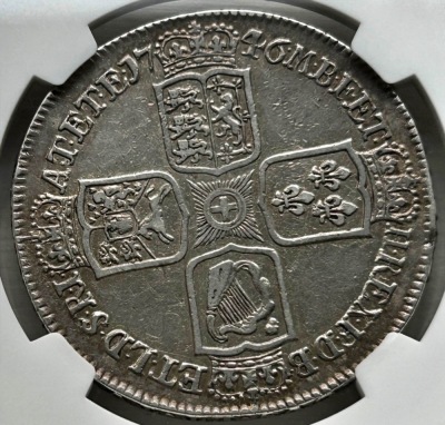 NGC Ð George II (1727-1760), Crown, 1746 LIMA - 2